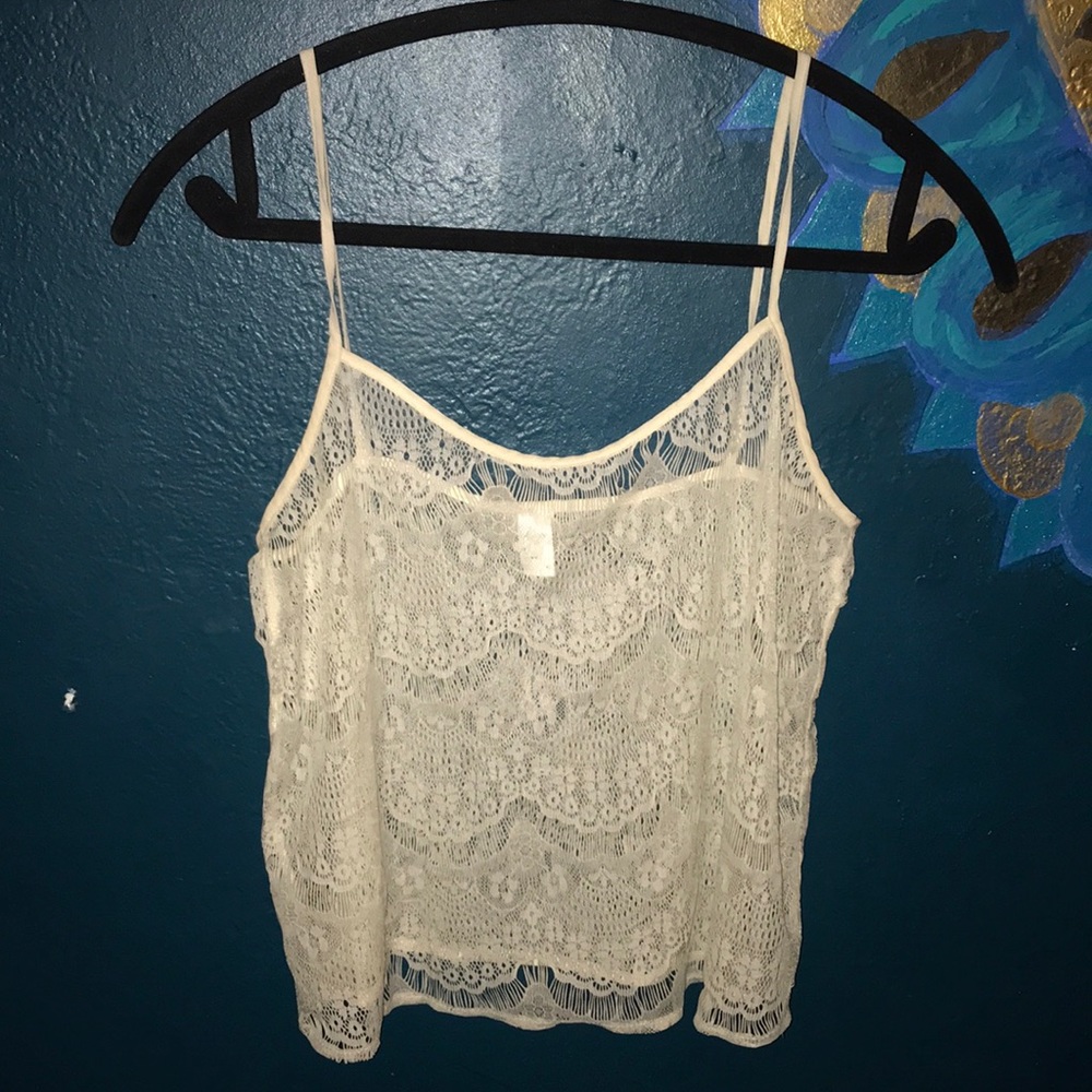American Apparel Lace Camisole